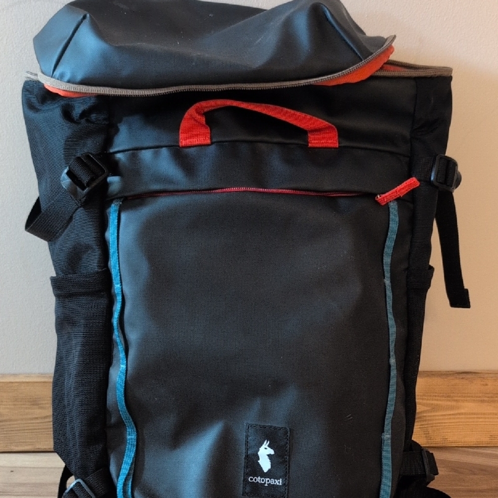 Cotopaxi Black and Red Men's Backpack